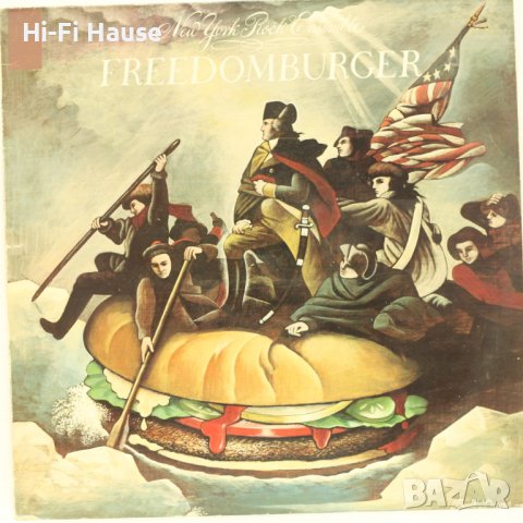 New Work Rock Ensemble-Freedomburger-LP 12”, снимка 1