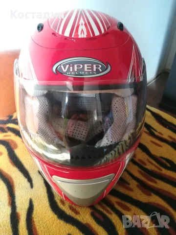 Мото каска Viper, размер XL 61-62 см