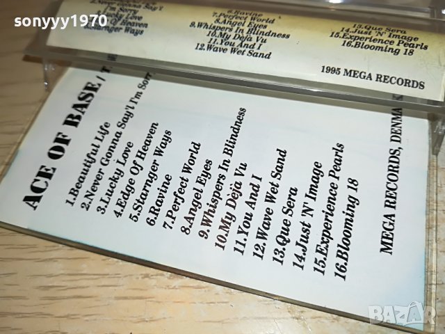 ACE OF BASE-КАСЕТА 0205221743, снимка 9 - Аудио касети - 36631621