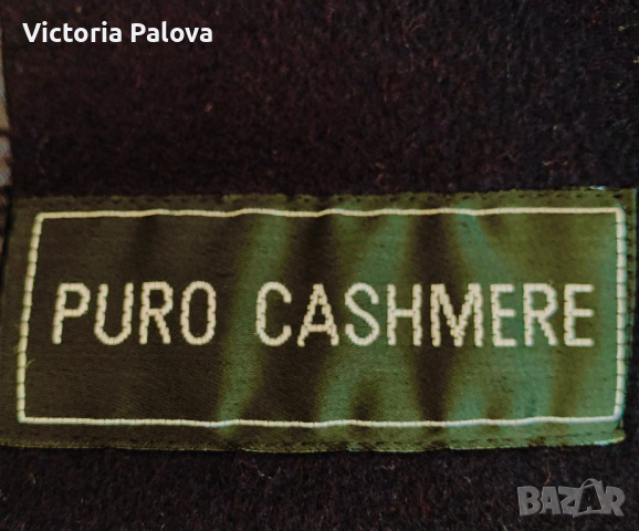 Ново модерно палто PIER ANGELINI 100% кашмир, снимка 15 - Палта, манта - 38476742