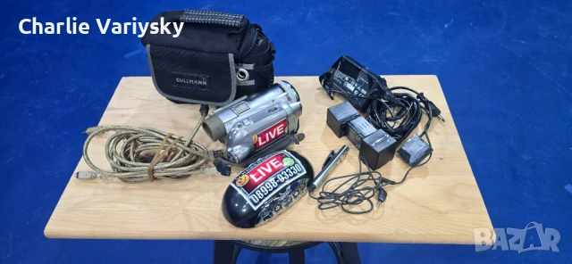 Комплект за дигитализиране MiniDV Panasonic 3CCD + Pinnacle USB + аксесоари