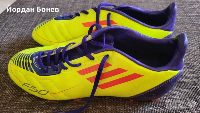 Бутонки Адидас F50 - №38 и 2/3, снимка 2 - Футбол - 51442300