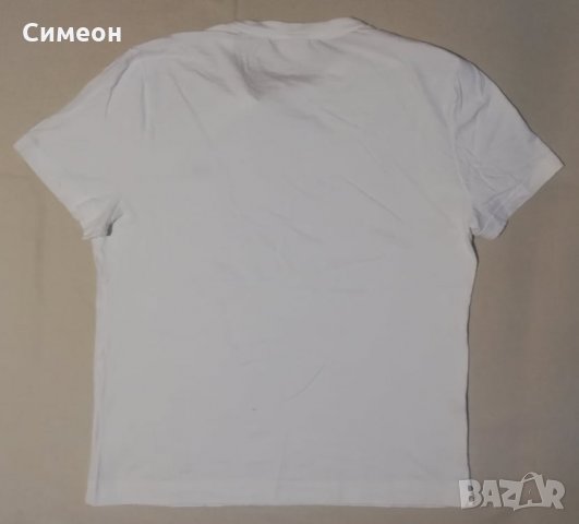 Lacoste оригинална тениска L памучна фланелка Slim Fit, снимка 5 - Тениски - 34982533