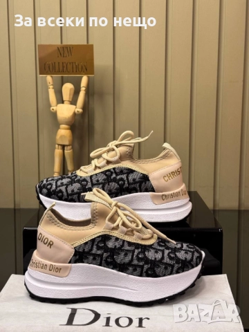 Christian Dior Дамски Маратонки🔝Дамски Спортни Обувки Кристиян Диор - 3 Налични Цвята Код E809, снимка 9 - Маратонки - 51477213