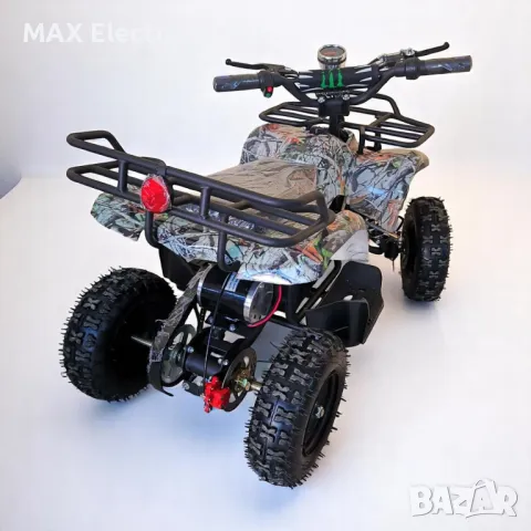 Детско електрическо ATV|АТВ Hunter Tourist 1200W|36V|12Ah - Camouflage, снимка 2 - Мотоциклети и мототехника - 50219121