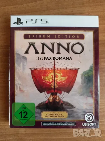 Anno 117: Pax Romana - Tribun Edition + Steelbook PS5 - нова, запечатана
