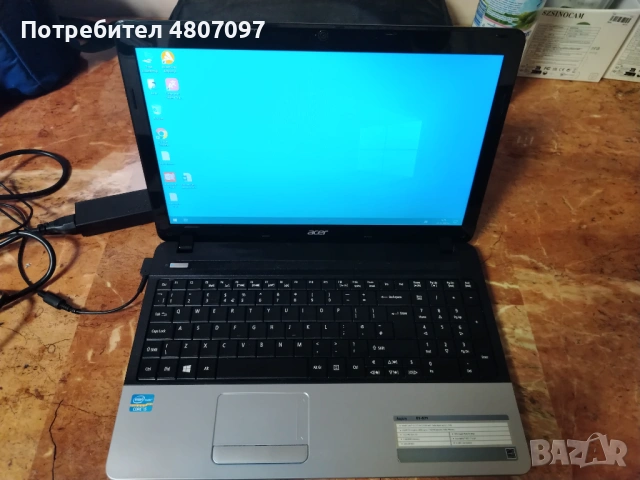 продава лаптоп acer aspire I5///15,6 дисплеи/модел 3210M., снимка 4 - Лаптопи за дома - 54305924