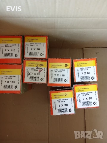 ПРОДАВАМ ПАТЕНТНИ ВИНТОВЕ – ВСЯКАКВА ГОЛЕМИНА И РАЗМЕР! , снимка 5 - Железария - 51102407