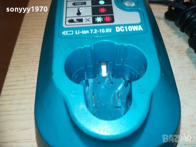 makita dc10wa 7.2-10.8v li-ion charger-внос switzerland, снимка 12 - Винтоверти - 29592342