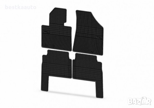 Висококачествени гумени стелки FROGUM Kia Sorento 2009 - 2012 4 части черни, снимка 1 - Аксесоари и консумативи - 31140480