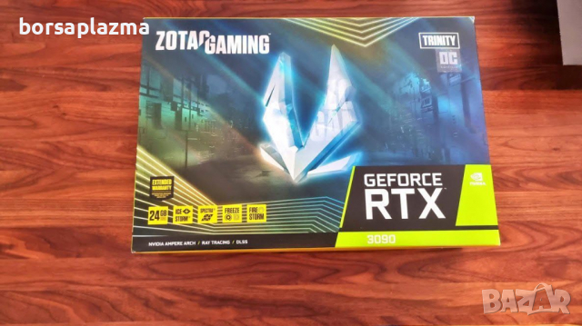 ZOTAC GeForce RTX 3090 AMP EXTREME HOLO 24GB, Premium Pack 16.04, снимка 2 - Видеокарти - 36479549