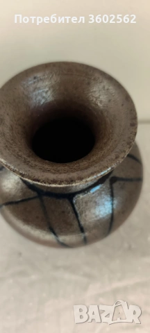 Комплект немски студийни керамични вази-ръчна изработка, снимка 5 - Вази - 53027906