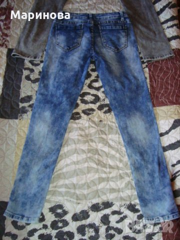 Отлични ластични дънки за момиче 11-12год., снимка 8 - Детски панталони и дънки - 30232525