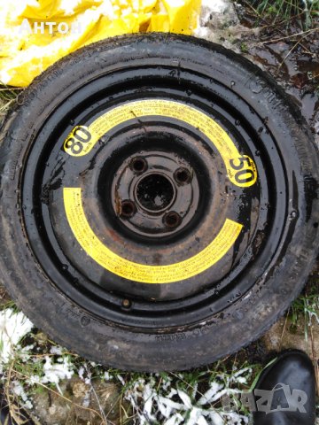 гума резервна / патерица / 14 цола с 4 дупки за Фолксваген, снимка 1 - Гуми и джанти - 31781447