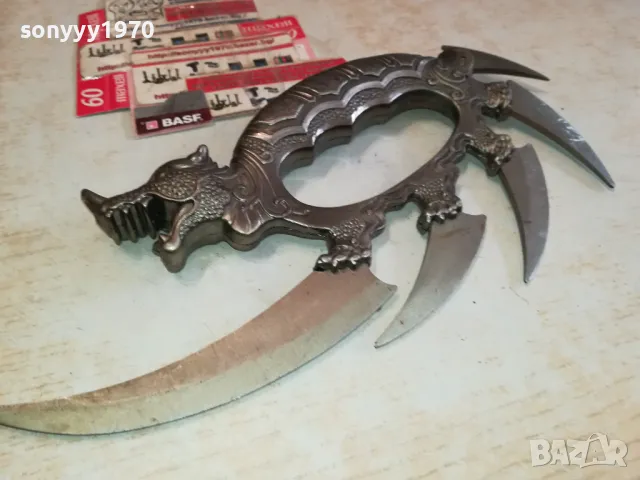 БОКС-НОЖ С МНОГО МЕТАЛНИ ОСТРИЕТА 30СМ-ВНОС GERMANY 1603251245, снимка 12 - Ножове - 49514541