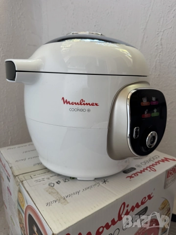 Интелигентен Мултикукър Под Налягане | Moulinex Cookeo+ |  6L | 1600W | 150 Рецепти!, снимка 4 - Мултикукъри - 56215991