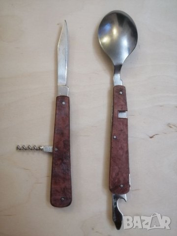 Ножче и лъжица, туристически,СССР. , снимка 2 - Колекции - 33990677
