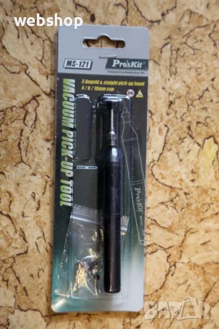 Вакуум помпа за разпояване, MS-121, пинсета, SMD елементи, снимка 1