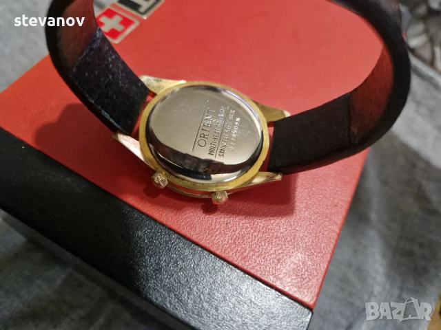 ориент orient calender от 50г ретро модел, снимка 3 - Мъжки - 52036702