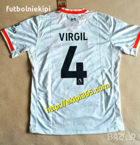Virgil 4 - тениска Ливърпул НОВ сезон 24/25, снимка 1