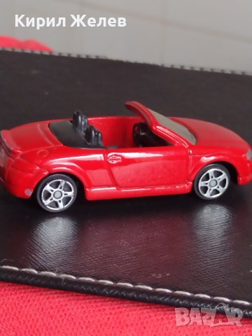Метална количка AUDI TT ROADSTER MADE IN CHINA кабриолет за КОЛЕКЦИЯ ДЕКОРАЦИЯ 37566, снимка 3 - Колекции - 40663738