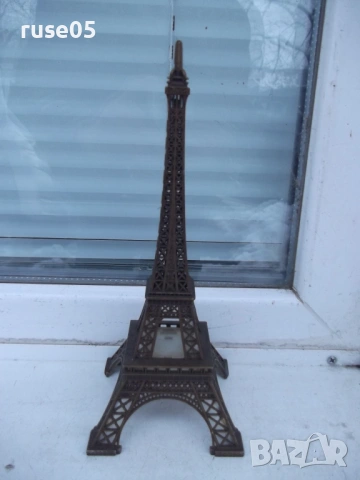 Айфелова кула метална с подсветка работеща, снимка 7 - Други ценни предмети - 53134565
