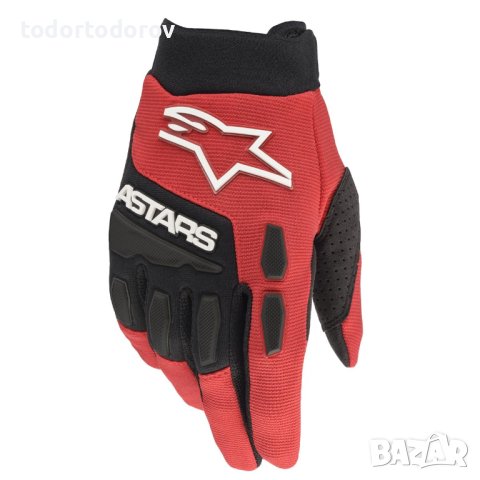 Mотокрос ръкавици ALPINESTARS Full Bore RED/BLACK S,M,L XL, снимка 1 - Аксесоари и консумативи - 42275137