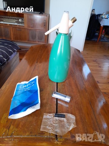 Стар сифон за газирана вода #7, снимка 2 - Антикварни и старинни предмети - 37981196