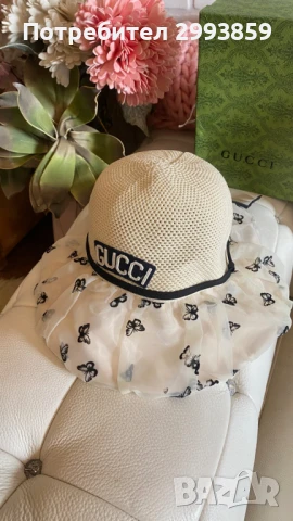 Шапка Гучи* gucci, снимка 8 - Шапки - 51339226