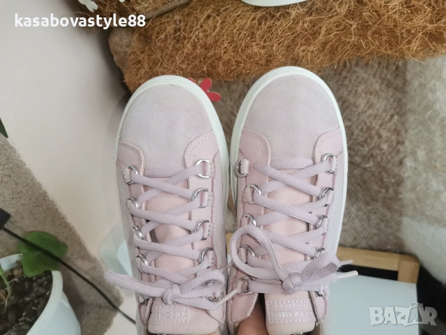 Дамски кецове Skechers естествен велур 37 н. , снимка 5 - Маратонки - 54276692