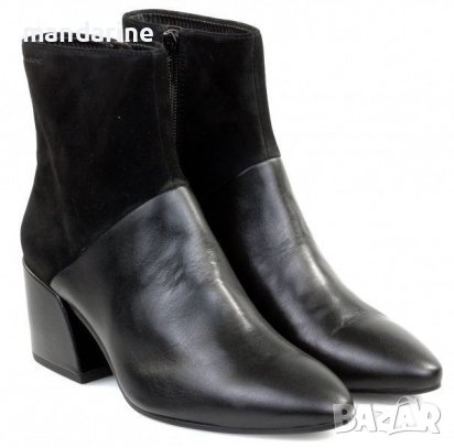 VAGABOND № 36 🍊 Дамски боти от естествена кожа и велур нови и кутия, снимка 11 - Дамски боти - 38897173