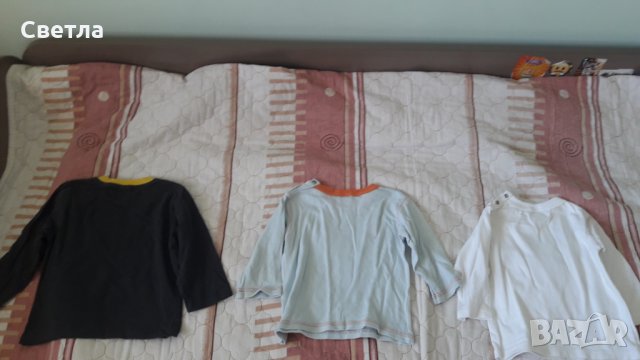 Памучни детски блузи за ръст 86, снимка 4 - Бебешки блузки - 30288446