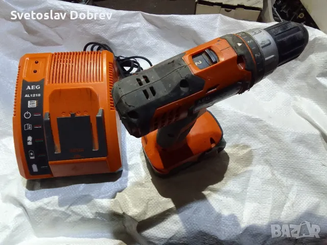 акумулаторен винтоверт АЕГ,AEG 18v, снимка 2 - Винтоверти - 47960752