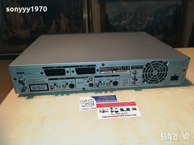 sony rdr-gxd500 dvd recorder-made in japan, снимка 18 - Ресийвъри, усилватели, смесителни пултове - 29086493