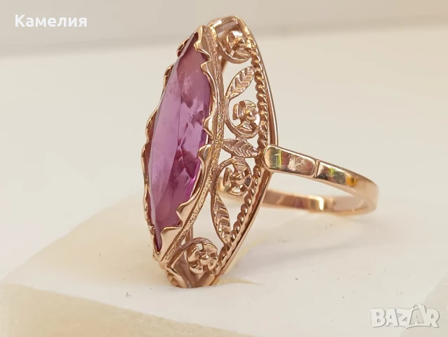 Руско злато , снимка 4 - Пръстени - 51387024