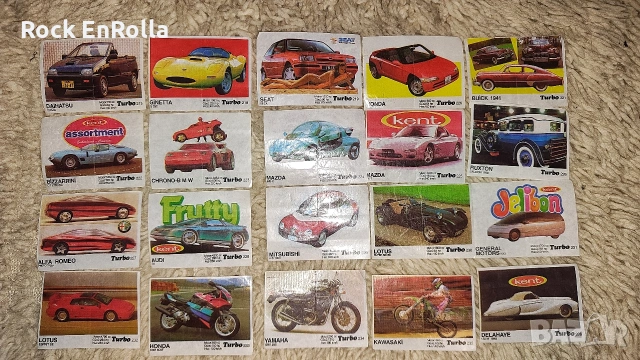 TURBO картинки, непълни серии ! , снимка 5 - Колекции - 53941338