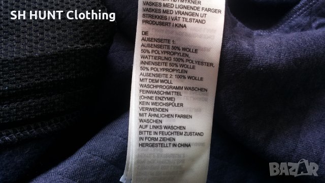 Bergans of NORWAY Middagstind Lady Jacket 100% Merino Wool размер L дамска горница - 330, снимка 17 - Жилетки - 40670312