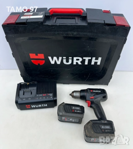 Wurth ABS 18 Compact - Безчетков акумулаторен винтоверт комплект