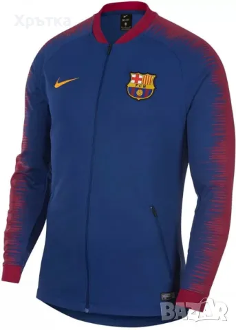 Nike Barcelona Anthem Jacket - Оригинално мъжко горнище р-р S, снимка 1 - Спортни дрехи, екипи - 48826569