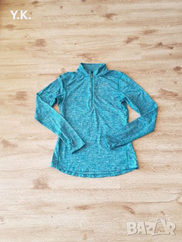 Оригинално дамско горнище Nike Running Dri-Fit, снимка 1 - Блузи с дълъг ръкав и пуловери - 39347725