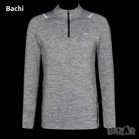 My Protein мъжка блуза за тренировки тичане с дишащ гръб Размер S, снимка 4 - Спортни дрехи, екипи - 39771809