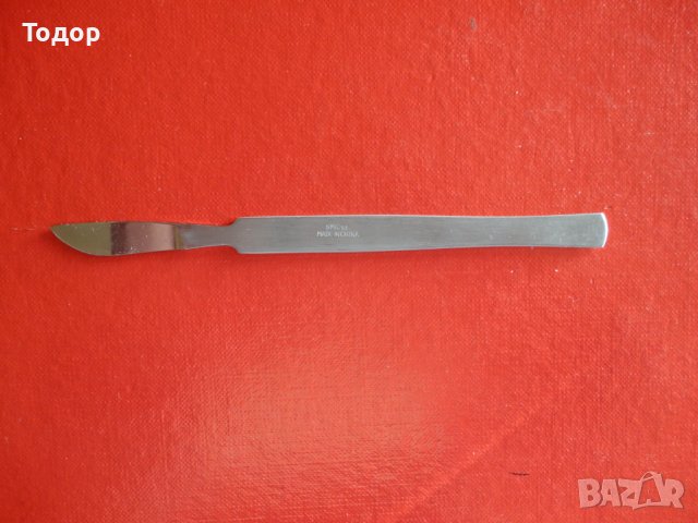 Старинен скалпел нож , снимка 5 - Ножове - 38766086
