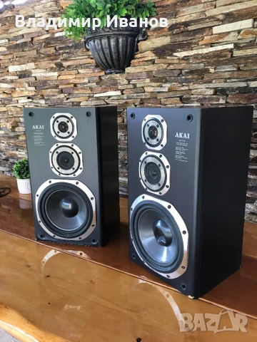 Японски тонколони Akai , снимка 2 - Тонколони - 50820339