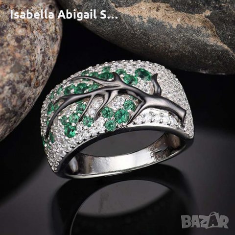 Ръчно изработени пръстени със сапфири, снимка 3 - Пръстени - 31805961