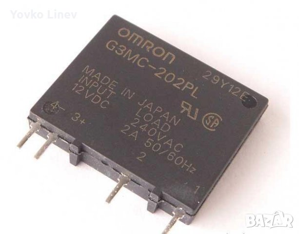 AQG22212B02 / G3MC-202PL-VD-2    ЕЛЕКТРОННО РЕЛЕ - 12V   2A/240V-AC   ЗА КЛИМАТИК, снимка 2 - Друга електроника - 29590563