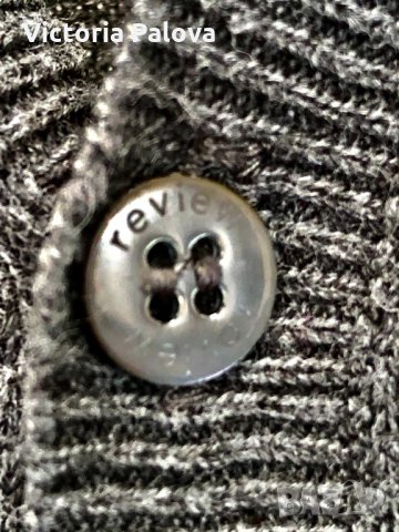 Супер качествена жилетка REVIEW,нежен памук, снимка 4 - Блузи - 31720406