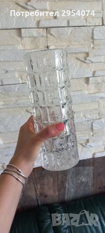 Кристална ваза 30лв, снимка 1