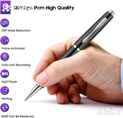 Писалка- записващо аудио устройство 64GB от Junforbs