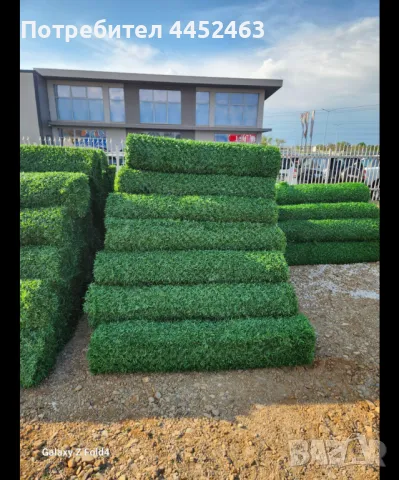 Огради, 3D пана, колчета, ограда имитация на трева, термопанели