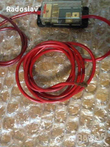 кабел 1х10 мм червен , снимка 3 - Други - 29162003